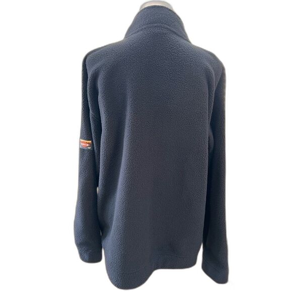 Men’s Heavyweight Fleece Jacket Black Full Zip Warm Outdoor Essential L Orvis - Picture 5 of 9